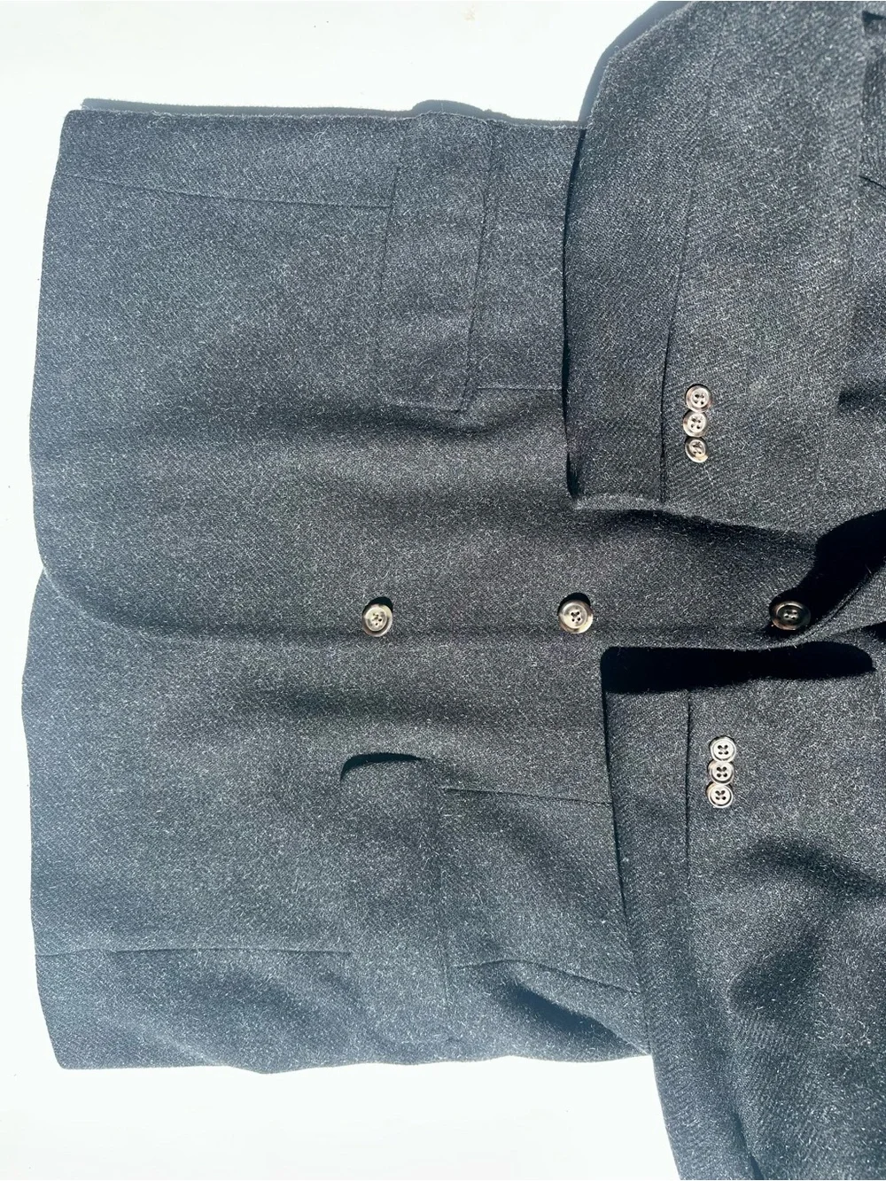 Vintage J. Crew Oarsman Mohair Wool Blend Men's Blazer Sports Coat, 44R